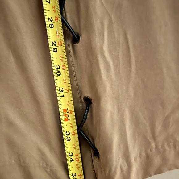 Beautiful silk and lamb skin Marni dress in tan and black. - Picture 8 of 9